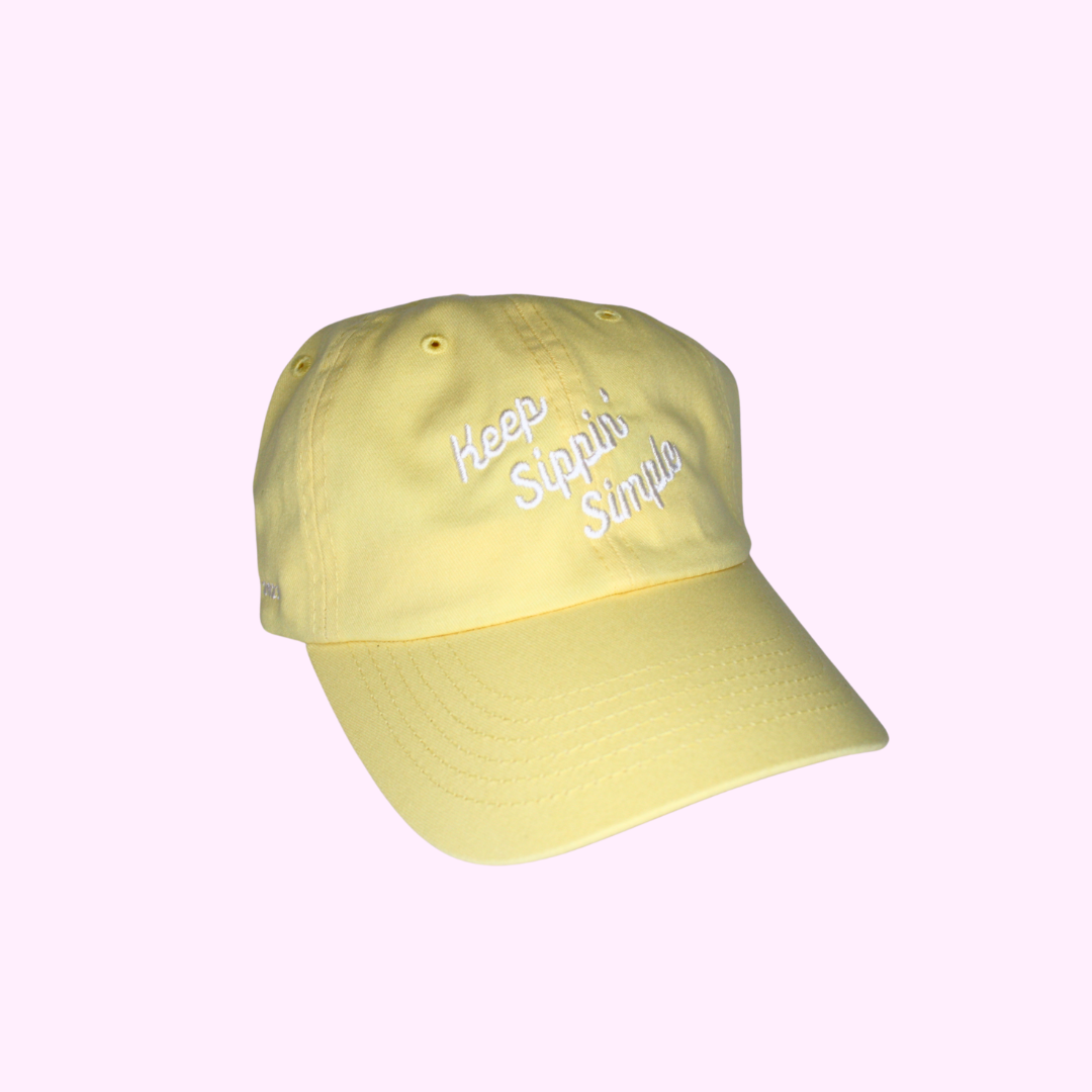 "Keep Sippin' Simple" Hat