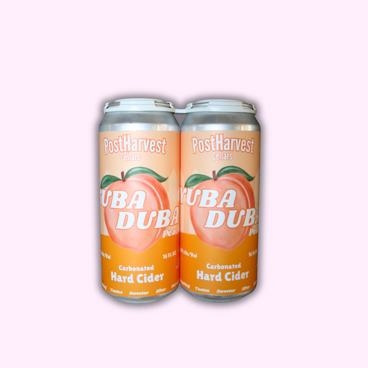 Yuba Duba Peach Hard Cider (4-pack)